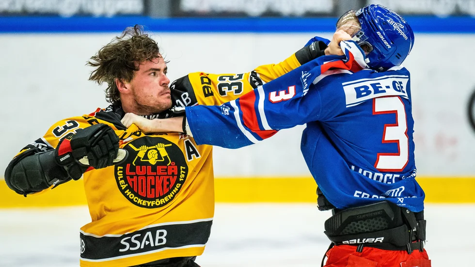 Oscar Engsund slogs med William Worge Kreü.