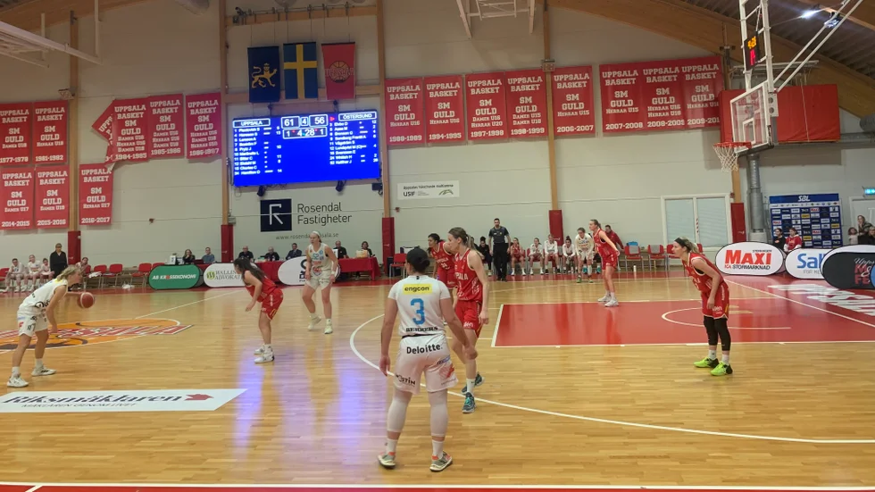 Östersund jagade Uppsala under stora delar av matchen, men lyckades aldrig gå om.