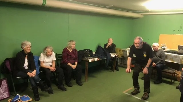 Kloten rullar för fullt i Öjebyn.     