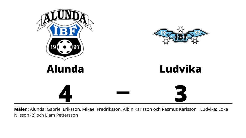 Alunda IBF vann mot IBF Ludvika