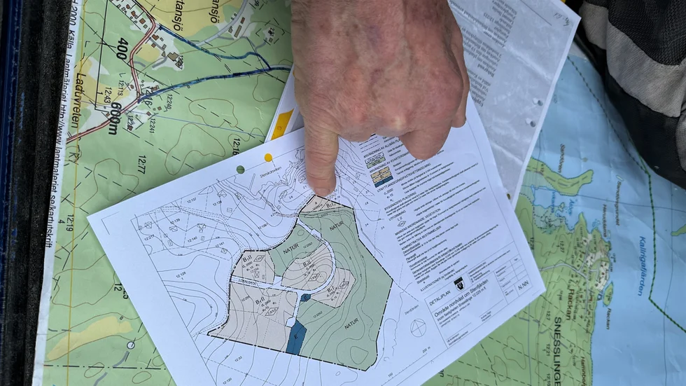 Bröderna Brolin vill bygga hus på sin mark i Stenskär, men hittills har kommunen sagt nej.