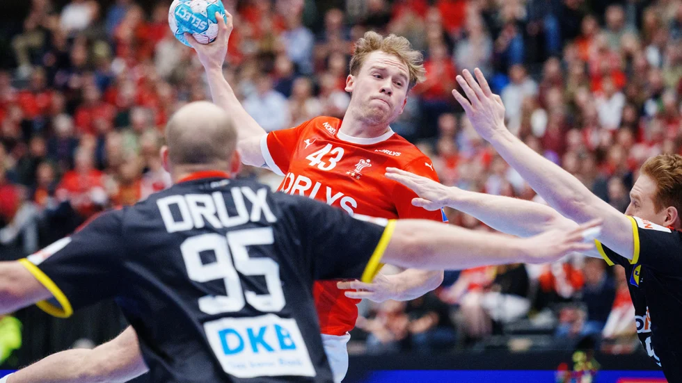 Dansken handbollsspelaren Simon Pytlick byter klubb. Arkivbild.