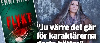 Emmy är Gotlands nya deckarförfattare