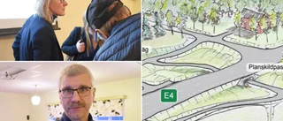 Ombyggnad av E4 vid Övre Bäck: Så är förslaget