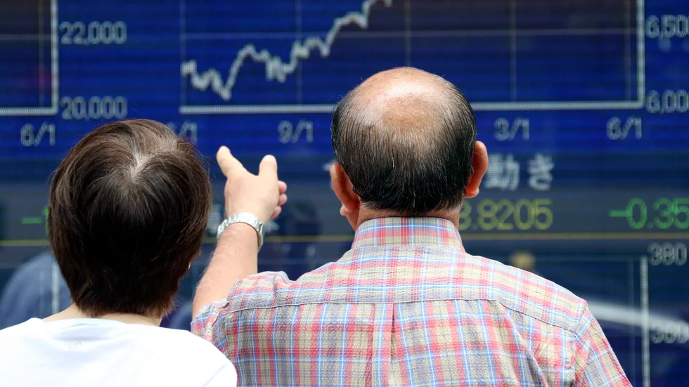 Investerare är oroliga att den uppkomna amerikanska bankturbulensen ska sprida sig. Arkivbild.