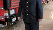 På måndag har Lars-Göte Wiklund arbetat 25 år och en månad på räddningstjänsten i Finspång. 	
FOTO: TITTI OLOVSSON