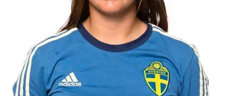 Maja på landslagsläger