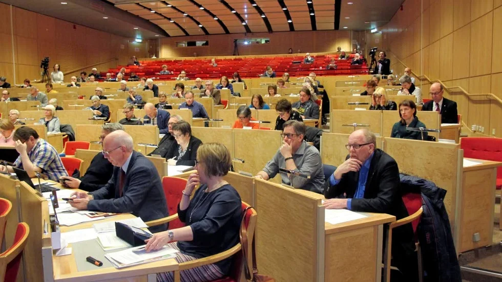Det dröjer till november innan nya regionfullmäktige samlas för första gången. (Arkivbild)
