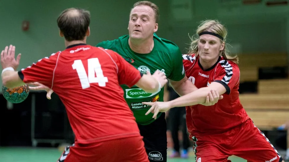 Pierre Johansson hade tänkt fortsätta spela handboll med Strömnäs men så blir det inte eftersom laget läggs ner. (Arkivbild)