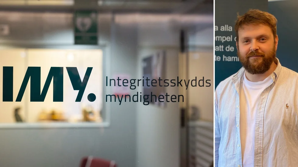 Martin Wetzler är jurist på Integritetsskyddsmyndigheten (IMY). Den myndighet som kritiserar bolaget Verifiera.