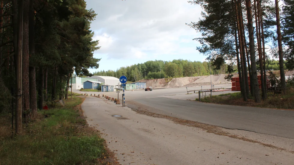 Den nya anläggningen ska ligga i Hedatäkten, utanför Gamleby, där det tidigare var asfaltverk.