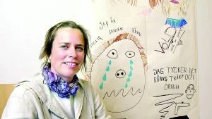 Katarina Zetterström passade på att i samband med 10-årsjubileet påtala vilka satsningar Frideborg behöver mer resurser till. - Vi vill satsa mer på barnen. Det finns ett jättebehov av att ge dem stöd och hjälp. Idag har vi bara möjlighet att ta emot en bråkdel.
FOTO: JANNE FORSBY