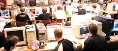 En hel helg framför datorskärmen