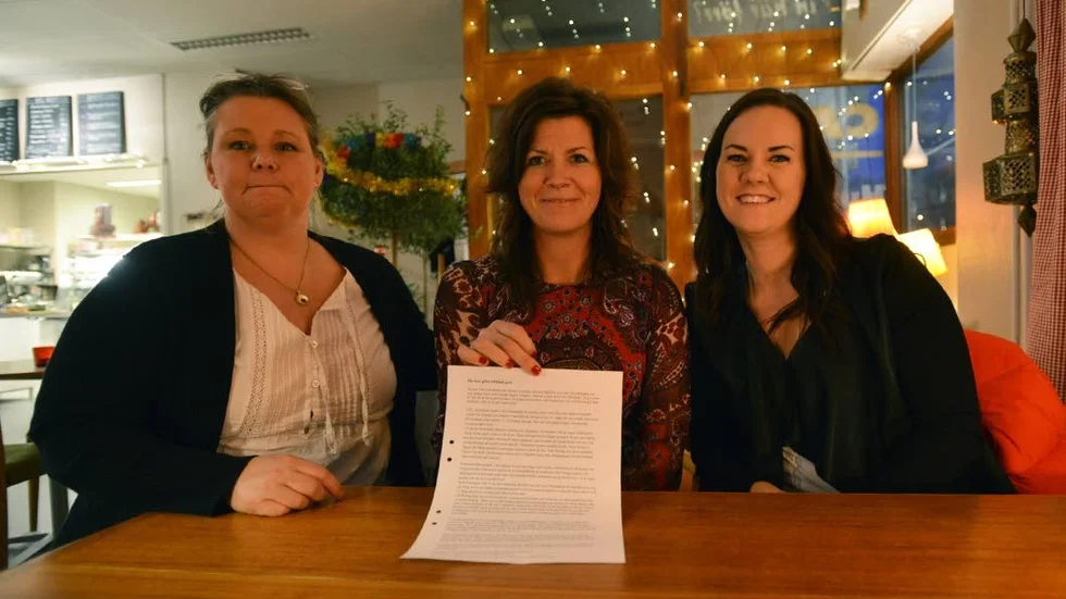 Pernilla Granberg från LRF, Stina Johansson som är tillförordnad näringslivschef på kommunen och Jessica Lidström som driver Mimmis Boutique sitter med i kommunens näringslivsgrupp och har tillsammans författat ett brev med uppmaningen - handla lokalt!