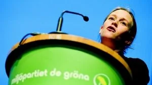 13 procent tippar Widar Andersson att Maria Wetterstrands miljöparti kan få i nästa val - tack vare sin trovärdighet i klimatfrågorna. Foto: Janerik Henriksson/Scanpix