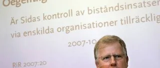 SIDA i gungning efter korruptionsmisstankar
