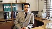 Amir Lotfi var tidigare produktionsdirektör för Överums bruk men numera är han produktionsdirektör på koncernnivå för den division av Kongskilde där Överums bruk ingår. Han ser en ljus framtid för Överums bruk. Foto: HANS BRANDIN