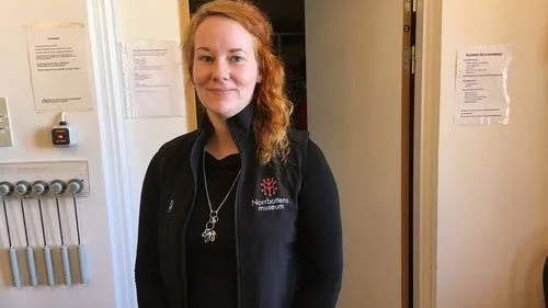 Frida Palmbo, arkeolog från Norrbottens museum, föreläste om människans tidigaste historia i vår del av världen. I Norrbotten har fynd så gamla som uppemot 11 000 år gjorts.