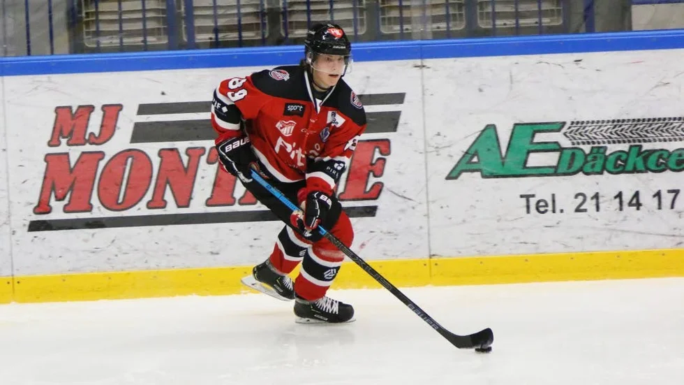 Måns Lång lånas ut av Piteå Hockey. (Arkivbild)