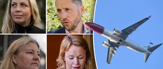 Politikens toppskikt på utlandsresa: "Jättedålig tajming"