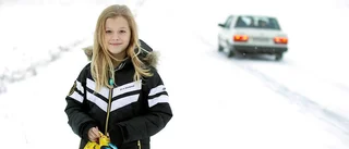 Alva, 9, vill gå säkert till skolan