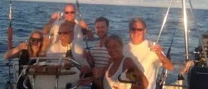 Halvtidskalas med champagne