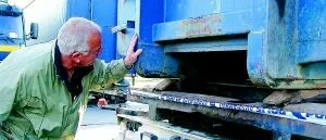 Inget brott bakom containerolyckan