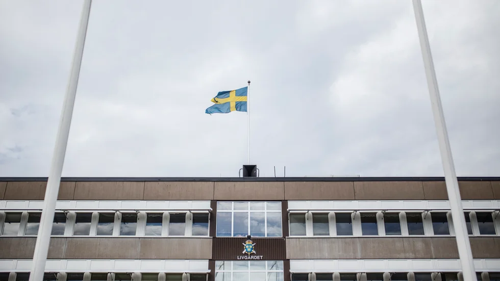 En man har har dött efter ett vådaskott på Livgardets regemente. Arkivbild.