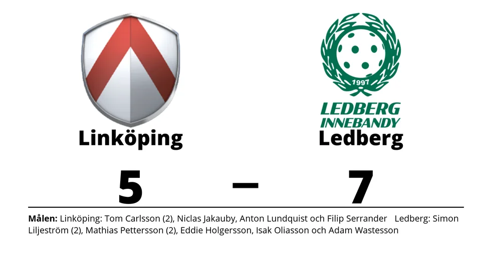 Linköping FBC förlorade mot Ledberg IBF