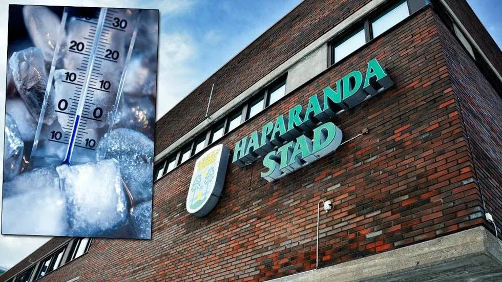 Temperaturen under natten mot fredagen kunde lika gärna ha uppmätts i december.