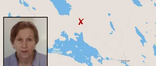 Nytt spår efter försvunna kvinnan