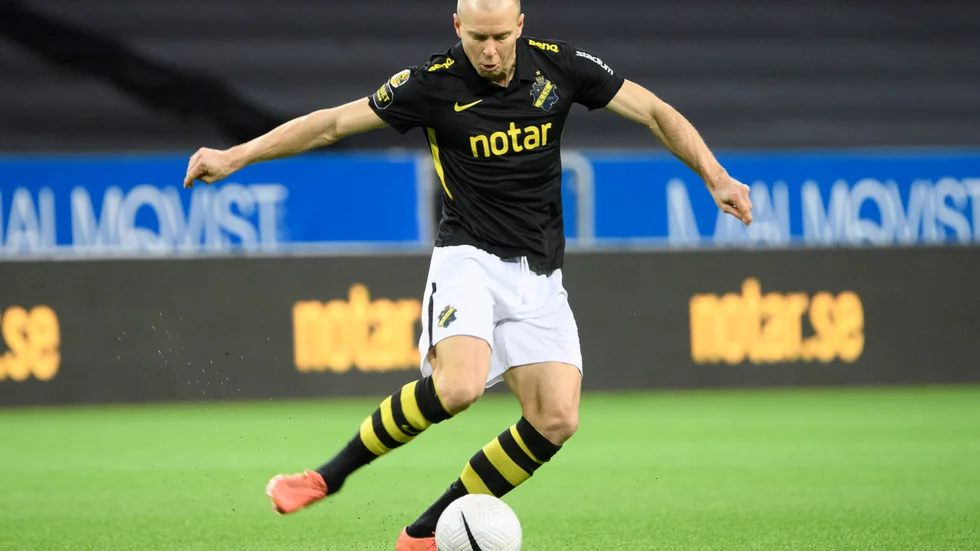 Per Karlsson gör sin sista säsong med AIK. Arkivbild.