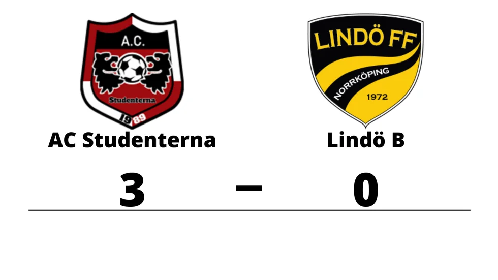 AC Studenterna vann mot Lindö FF B