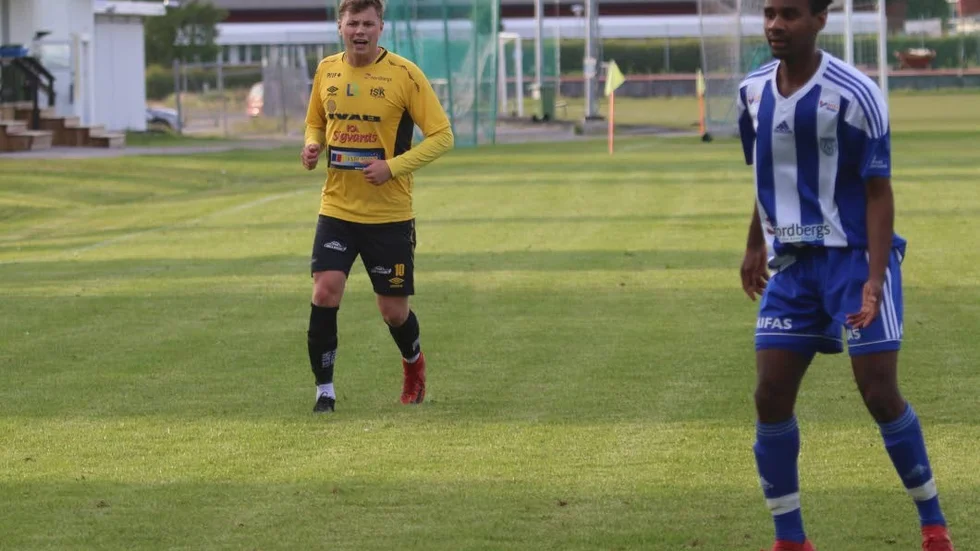 PT sänder Infjärdens andra kvalmatch mot Skogså på lördagen.. (Arkivbild)