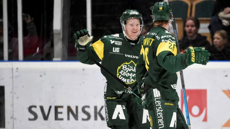 David Lindquist gjorde säsongens andra mål för Björklöven. (Arkivbild).