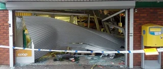 Smash and grab-kupp i natt