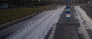 Försiktighetsåtgärder efter halka