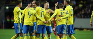 Sverige körde över Luxemburg