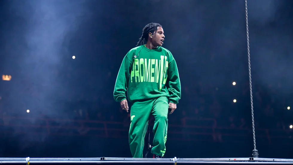 Den amerikanska rapparen Asap Rocky (Rakim Mayers) påstås ha varit inblandad i en skjutning hösten 2021. Nu kan han stämmas av offret. Arkivbild.