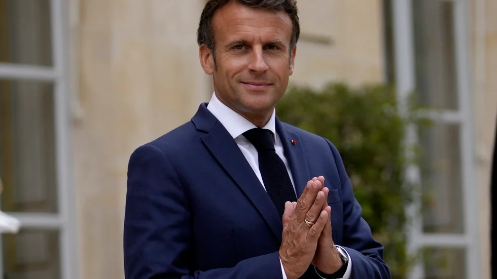 Emmanuel Macron. Arkivbild.