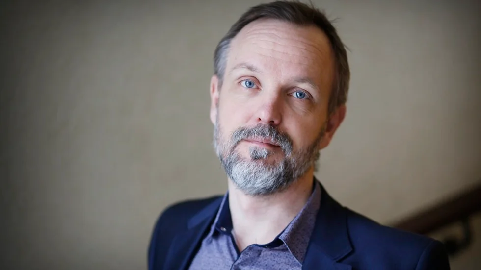Eskilstuna-Kurirens reporter Mathias Ståhle.
