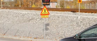 Tavlan skulle visa bilarnas hastighet – nu är den stulen: "Märkligt att ingen sett händelsen"