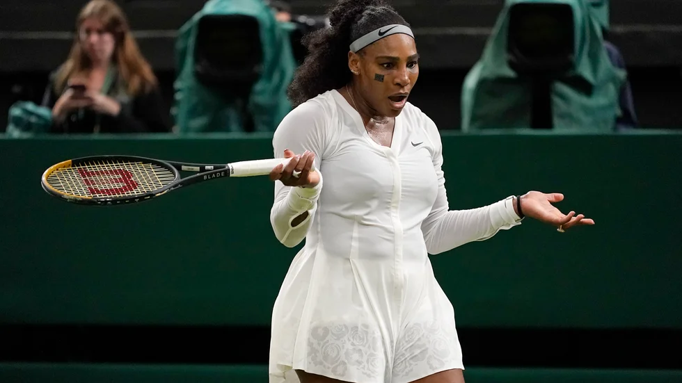 Serena Williams är utslagen ur Wimbledon.