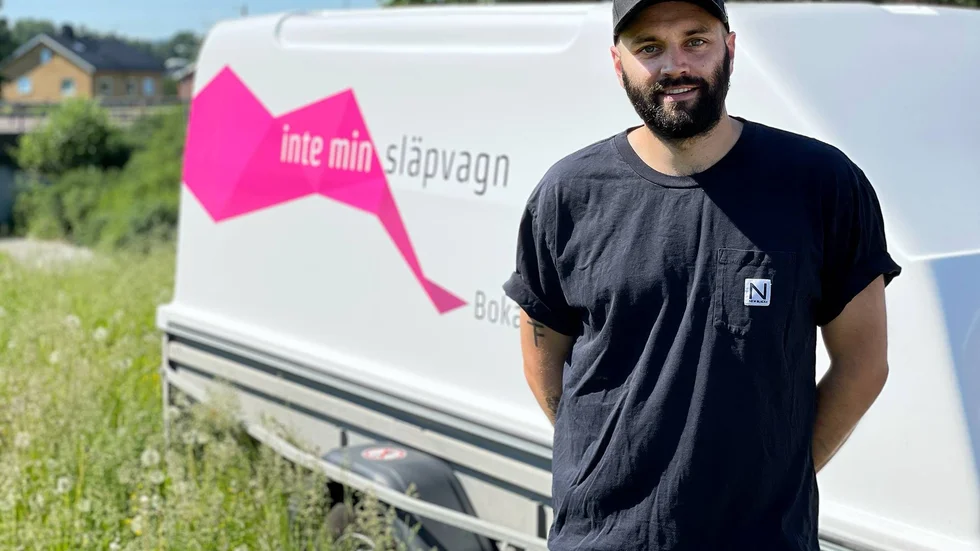 "Det är viktigt att våra depåer finns där folk bor och rör sig, det ska vara enkelt och smidigt att boka och hämta en släpvagn", säger Joel Norrfors. 