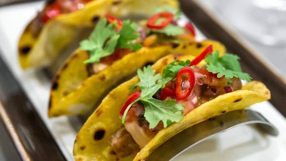 Det är oklart om det var just tacos som orsakade magsjukan, men det var taco som serverades i torsdags.