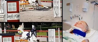 Ella, 15, från Eskilstuna skadad i otäck ridolycka