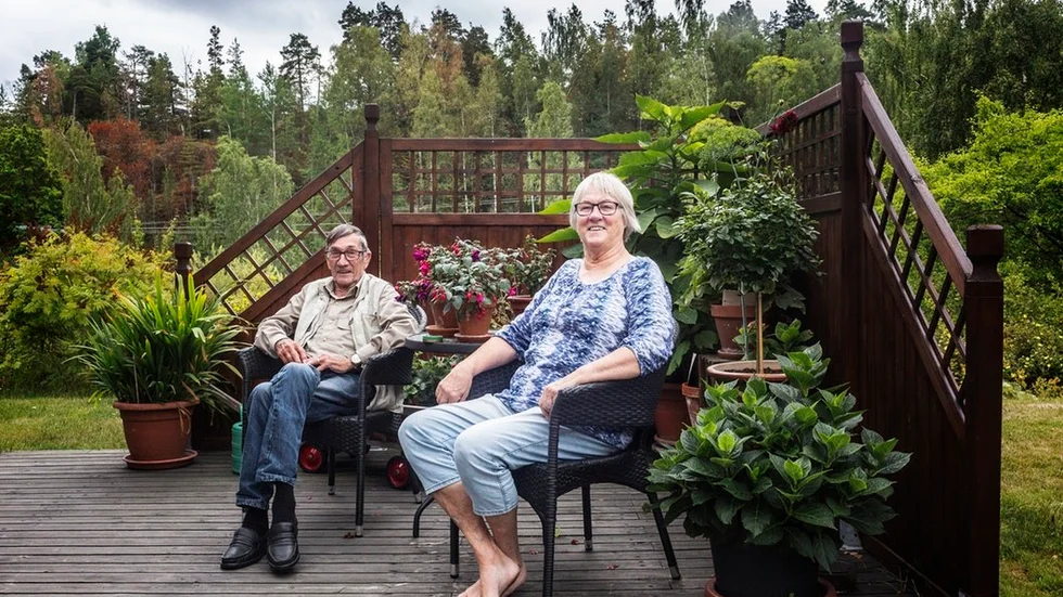 Gunnar Andersson är ordförande i PRO Flen och Hjördis Andersson är kassör.
