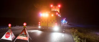 Viltolycka norr om Katrineholm orsakade stopp i trafiken