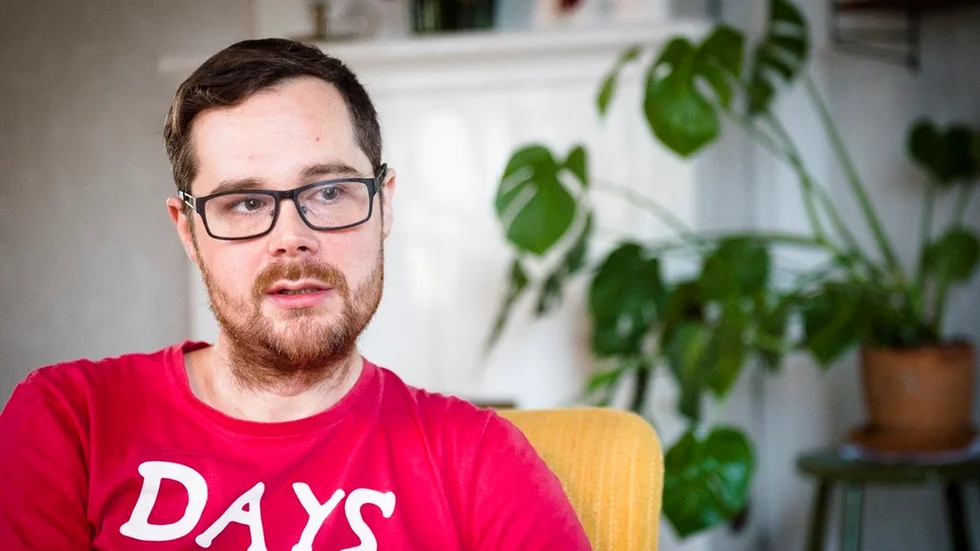 Gustav Edman, Miljöpartiets toppnamn i valet.