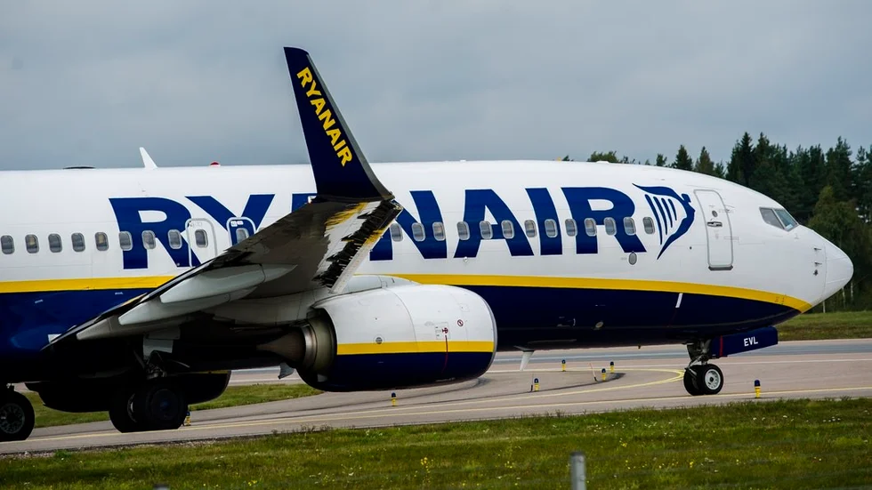 På fredag stannar de flesta av Ryanairs plan på marken på Skavsta flygplats.